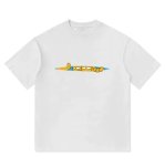 画像1: Peeping Bart Simpson Short-Sleeve  T-Shirt ユニセックス 男女兼用ピーピングバートシンプソンプリント半袖Tシャツ (1)