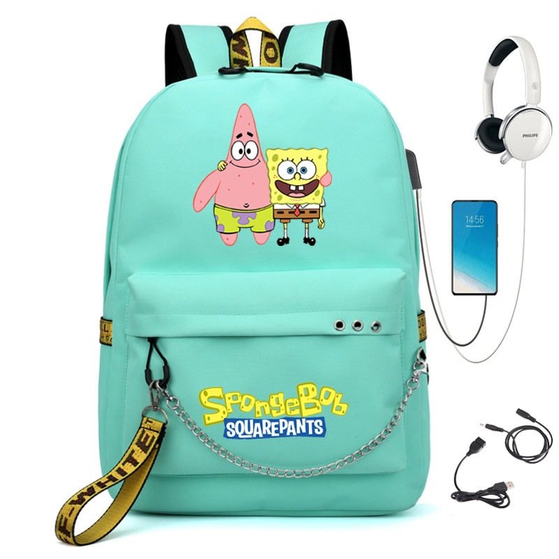 画像6: Spongebob & Patrick Backpack Bag  スポンジボブ＆パトリック リュックサック バックパック バッグ (6)