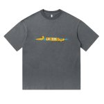 画像4: Peeping Bart Simpson Short-Sleeve  T-Shirt ユニセックス 男女兼用ピーピングバートシンプソンプリント半袖Tシャツ (4)
