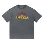 画像1: The Simpsons x Gallaghers Short-Sleeve  T-Shirt ユニセックス 男女兼用ギャラガー×シンプソンズプリント半袖Tシャツ (1)