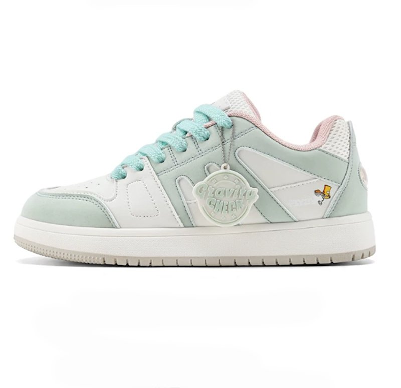 画像2: The Simpsons Bart Simpson Lace-Up Leather Sneakers Shoes　ユニセックス 男女兼用ザシンプソンズ　バートシンプソンレースアップレザースニーカーシューズ (2)