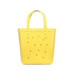 画像8: STUDDED JELLY TOTE BAG Y2K シリコン ジェリー バッグ ゼリー 透明 ビーチ トート ハンドバッグ (8)