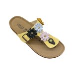 画像4: Floral motif thong sandals  花フラワー 付モチーフトング サンダル  (4)