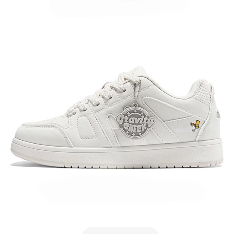 画像3: The Simpsons Bart Simpson Lace-Up Leather Sneakers Shoes　ユニセックス 男女兼用ザシンプソンズ　バートシンプソンレースアップレザースニーカーシューズ (3)