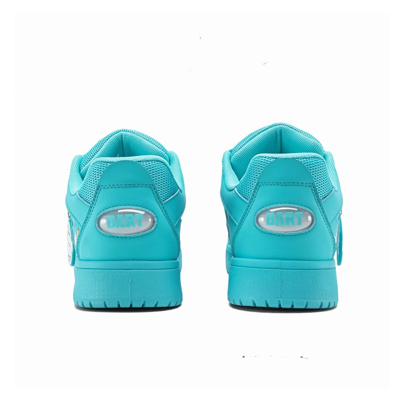 画像15: The Simpsons Bart Simpson Lace-Up Leather Sneakers Shoes　ユニセックス 男女兼用ザシンプソンズ　バートシンプソンレースアップレザースニーカーシューズ (15)