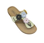 画像8: Floral motif thong sandals  花フラワー 付モチーフトング サンダル  (8)