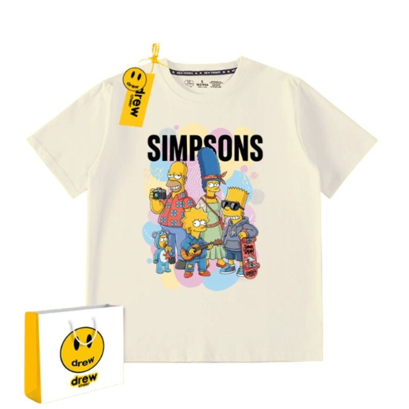 画像3: The Simpsons Family Print Short-Sleeve T-Shirt for Kids to Unisex Adults ユニセックス 男女兼用キッズシンプソンズファミリープリント半袖Tシャツ (3)