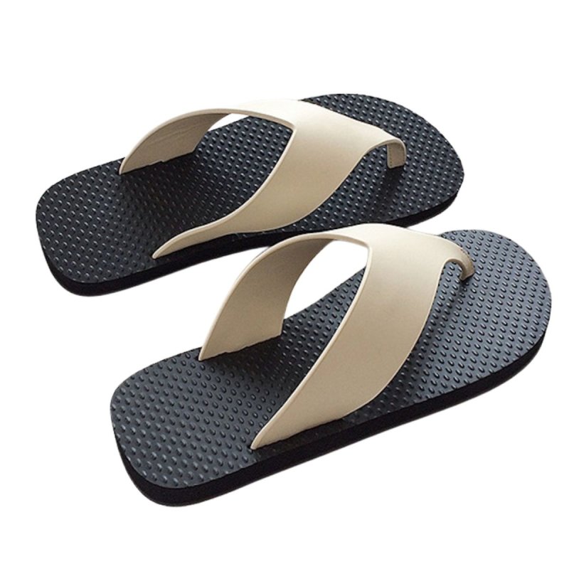 画像4: Flat resort thong beach sandals 　レザーフラットリゾートビーチトング サンダル  (4)