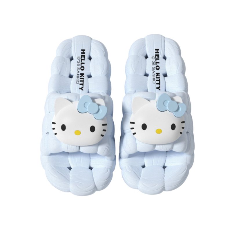 画像3: Hello Kitty Mesh Style Platform Sandalsshoes 　キティーメッシュスタイル厚底プラットフォームサンダル スリッパ  シューズ　 (3)