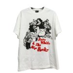 画像1: Snow White punk parody print Short-Sleeve T-Shirt  ユニセックス 男女兼用 白雪姫スノーホワイトパンクパロディープリント半袖Tシャツ (1)