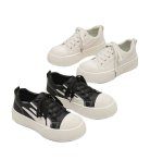 画像3: Big Head Leather Platform Lace-Up Sneakers Shoes　ユニセックス 男女兼用ビッグヘット厚底プラットフォームレースアップレザースニーカーシューズ (3)