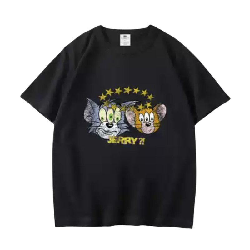 画像2: Kids Unisex Surprised Face Tom and Jerry print t-shirt キッズ 男女兼用 ユニセックス サプライズ トムとジェリー Tシャツ (2)