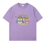画像1: Kids Unisex Surprised Face Tom and Jerry print t-shirt キッズ 男女兼用 ユニセックス サプライズ トムとジェリー Tシャツ (1)