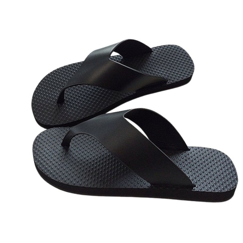 画像3: Flat resort thong beach sandals 　レザーフラットリゾートビーチトング サンダル  (3)