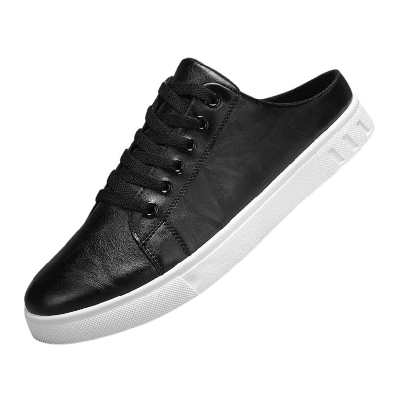 画像2: Lace-up leather sneaker sandals　ユニセックス 男女兼用レースアップレザースニーカーサンダルシューズ大きなサイズあり (2)