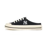 画像1: SALE セール NY lace-up canvas half basic sneakers   NY LA レースアップ キャンバスハーフスニーカー サンダル スリッパ (1)