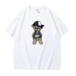 画像1: Violent Baby Bear Short-Sleeve  T-Shirt ユニセックス 男女兼用小熊ベビーベアプリント半袖Tシャツ (1)