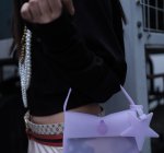 画像5: ECODAY Star Charm Jelly Mini Shoulder Bag Crossbody Tote Bag　 星チャーム ジェリーミニショルダーバッグ 斜めがけ トートショルダーバッグハンドバッグ (5)