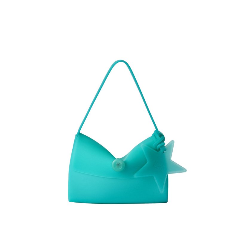 画像1: ECODAY Star Charm Jelly Mini Shoulder Bag Crossbody Tote Bag　 星チャーム ジェリーミニショルダーバッグ 斜めがけ トートショルダーバッグハンドバッグ (1)