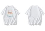 画像10: NASA x Silhouette Bear Short-Sleeve  T-Shirt  ユニセックス 男女兼用ナサNASA×シルエットベアプリント半袖Tシャツ (10)