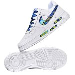 画像3: Starry Sky Swoosh Leather Lace-Up Sneakers Shoes　ユニセックス 男女兼用スターリースカイスウォッシュレースアップレザースニーカーシューズ (3)