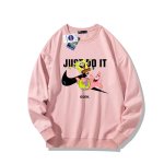 画像4: Brokne JUST DO IT Later × Spongebob & Patrick print Sweat shirt ユニセックス 男女兼用 JUST DO IT Later スポンジボブ ＆ パトリック ブロークン スウォッシュプリント トレーナー (4)
