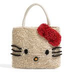 画像3: Kitty PVC Knit Square Tote Shoulder Crossbody Mini Bag　 キティーＰＶＣ編みスクエアトートショルダー クロスボディミニバッグ (3)
