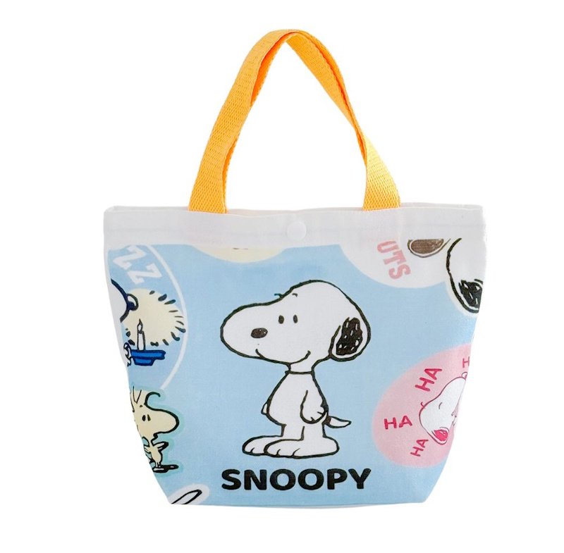 画像1: Snoopy Canvas Tote Shopping Eco Bag　 キャンバススヌーピー トートショッピングエコバッグ (1)