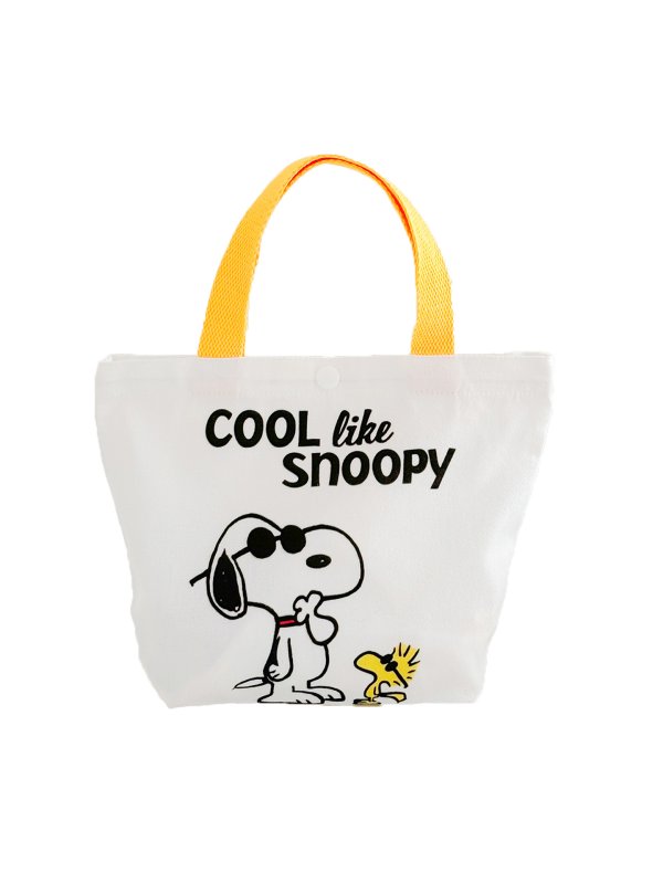 画像3: Snoopy Canvas Tote Shopping Eco Bag　 キャンバススヌーピー トートショッピングエコバッグ (3)