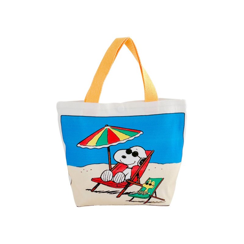 画像4: Snoopy Canvas Tote Shopping Eco Bag　 キャンバススヌーピー トートショッピングエコバッグ (4)