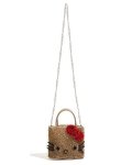 画像8: Kitty PVC Knit Square Tote Shoulder Crossbody Mini Bag　 キティーＰＶＣ編みスクエアトートショルダー クロスボディミニバッグ (8)