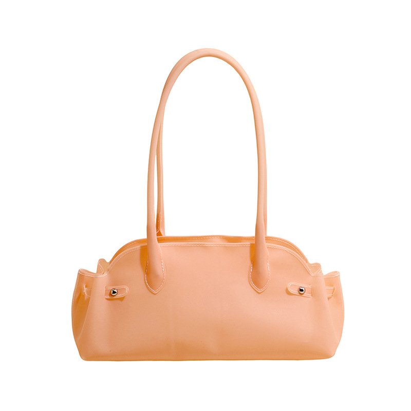 画像2: Jelly Pastel Tote Shoulder Underarm Bag　 ジェリーパステルトートショルダーアンダーアームバッグ (2)