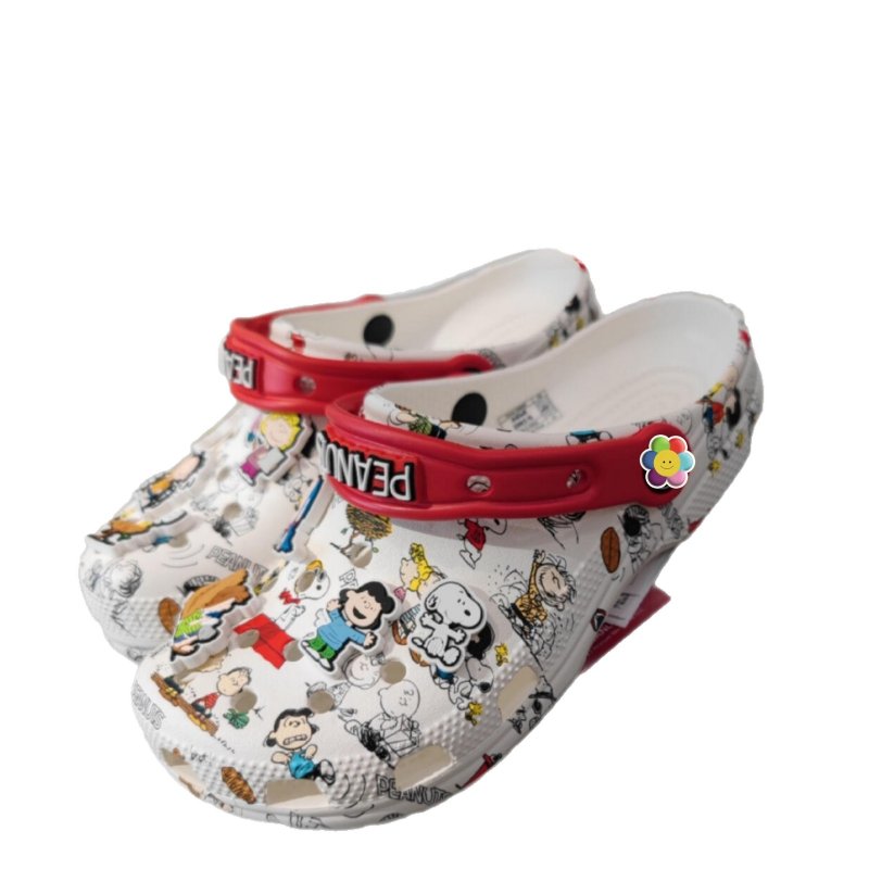 画像1: Snoopy Kids ~ Adult Clock Sandals　ユニセックス男女兼用スヌーピーキッズ~大人ファミリークロッグサンダルスリッパ (1)