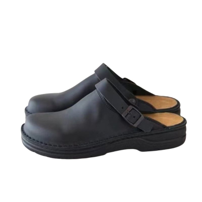 画像1:  Unisex Thick-soled wedge sandals and slippers　ユニセックス　男女兼用　厚底ウエッジ　サンダル　スリッパ大きなサイズあり (1)