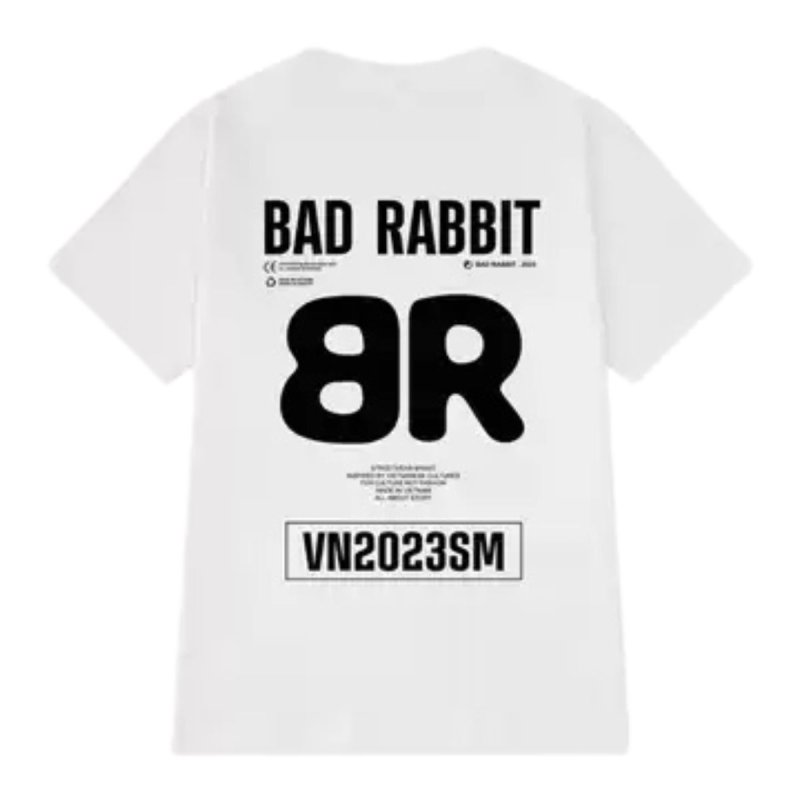 画像2: Tyrant rabbit T-shirt  ユニセックス 男女兼用 暴君ラビット Tシャツ  (2)