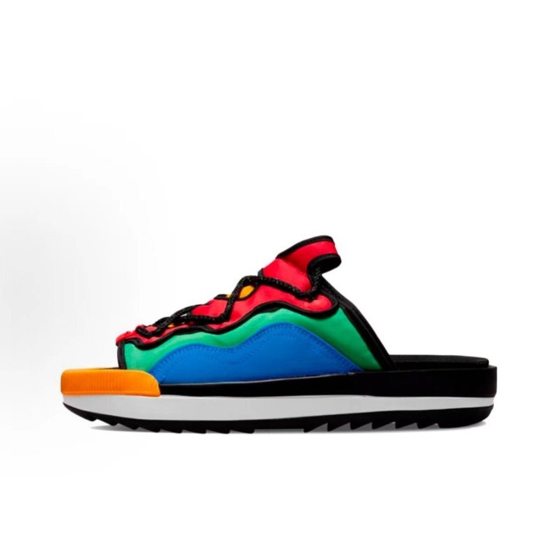 画像1: Platform lace-up sports leisure beach sandals/slippers　ユニセックス男女兼用厚底レースアップスポーツレジャービーチサンダルスリッパ (1)