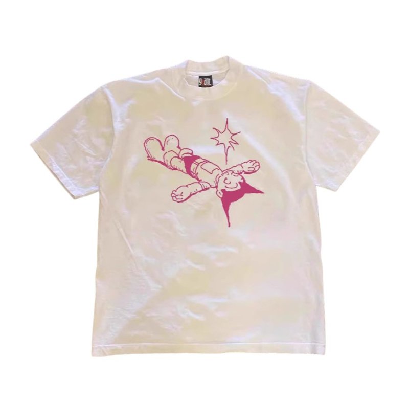 画像2: Deep Sleeping Atom Print round neck short sleeve T-shirt  ユニセックス 男女兼用ディープスリーピングアトムヴィンテージスタイル プリントラウンドネック Tシャツ (2)
