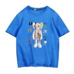 画像1: kaws Human body model short sleeve t-shirts  ユニセックス 男女兼用 カウズ ハーフヒューマン ボディプリントTシャツ (1)