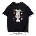 画像7: kaws Human body model short sleeve t-shirts  ユニセックス 男女兼用 カウズ ハーフヒューマン ボディプリントTシャツ (7)