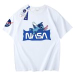 画像2: Nasa x Lilo & Stitch Family T-shirt Short Pants Setup 男女 ＆キッズユニセックス 子供 ナサ ×リロ＆スティッチ Tシャツ ショートパンツセットアップ 上下 (2)
