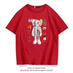 画像6: kaws Human body model short sleeve t-shirts  ユニセックス 男女兼用 カウズ ハーフヒューマン ボディプリントTシャツ (6)