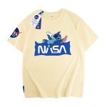 画像7: Nasa x Lilo & Stitch Family T-shirt Short Pants Setup 男女 ＆キッズユニセックス 子供 ナサ ×リロ＆スティッチ Tシャツ ショートパンツセットアップ 上下 (7)