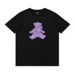 画像1: Alphabet Logo Bear Print round neck short sleeve T-shirt  ユニセックス 男女兼用アルファベットロゴベアプリントラウンドネック Tシャツ (1)