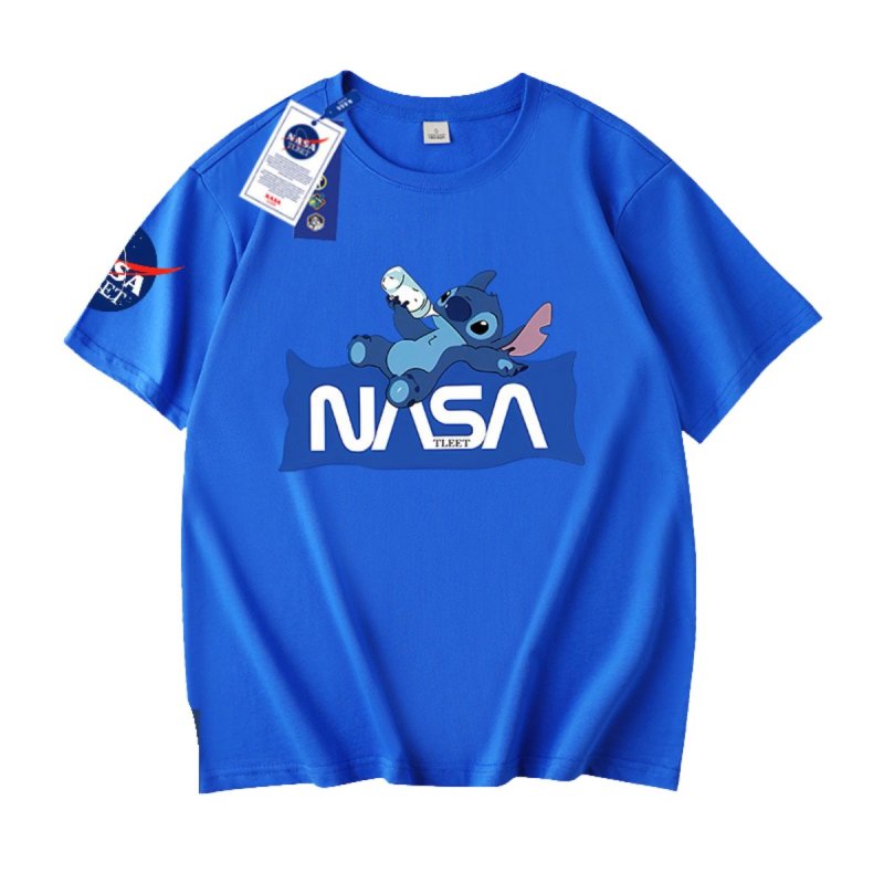 画像5: Nasa x Lilo & Stitch Family T-shirt Short Pants Setup 男女 ＆キッズユニセックス 子供 ナサ ×リロ＆スティッチ Tシャツ ショートパンツセットアップ 上下 (5)