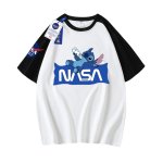 画像13: Nasa x Lilo & Stitch Family T-shirt Short Pants Setup 男女 ＆キッズユニセックス 子供 ナサ ×リロ＆スティッチ Tシャツ ショートパンツセットアップ 上下 (13)