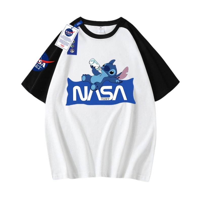 画像13: Nasa x Lilo & Stitch Family T-shirt Short Pants Setup 男女 ＆キッズユニセックス 子供 ナサ ×リロ＆スティッチ Tシャツ ショートパンツセットアップ 上下 (13)