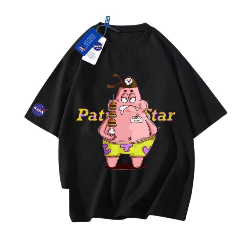 画像5: Nasa x Sponge Bob Family T-shirt Short Pants Setup 男女 ＆キッズユニセックス 子供 ナサ ×スポンジボブ Tシャツ ショートパンツセットアップ 上下 (5)