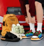 画像7: Platform lace-up sports leisure beach sandals/slippers　ユニセックス男女兼用厚底レースアップスポーツレジャービーチサンダルスリッパ (7)