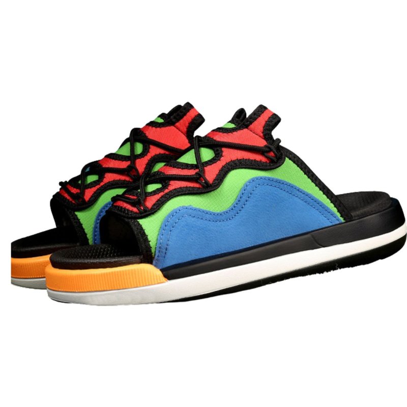 画像6: Platform lace-up sports leisure beach sandals/slippers　ユニセックス男女兼用厚底レースアップスポーツレジャービーチサンダルスリッパ (6)