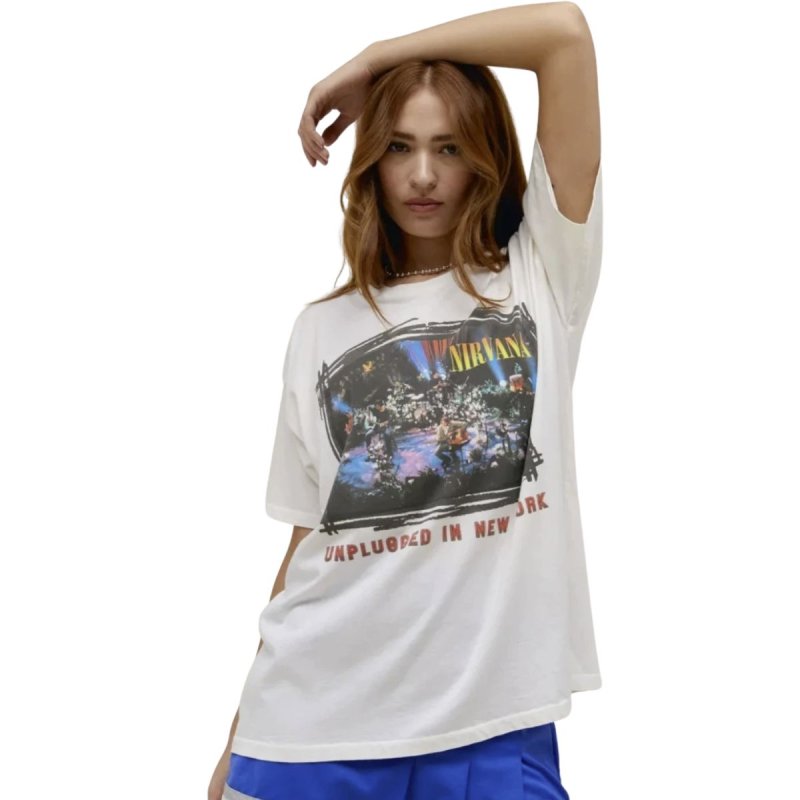 画像6: Unisex Nirvana in Utero Tee vintage style Print  Band T-Shirt  ニルヴァーナ ヴィンテージスタイルプリント 半袖ラウンドネック Tシャツ ユニセックス 男女兼用 バンドT (6)